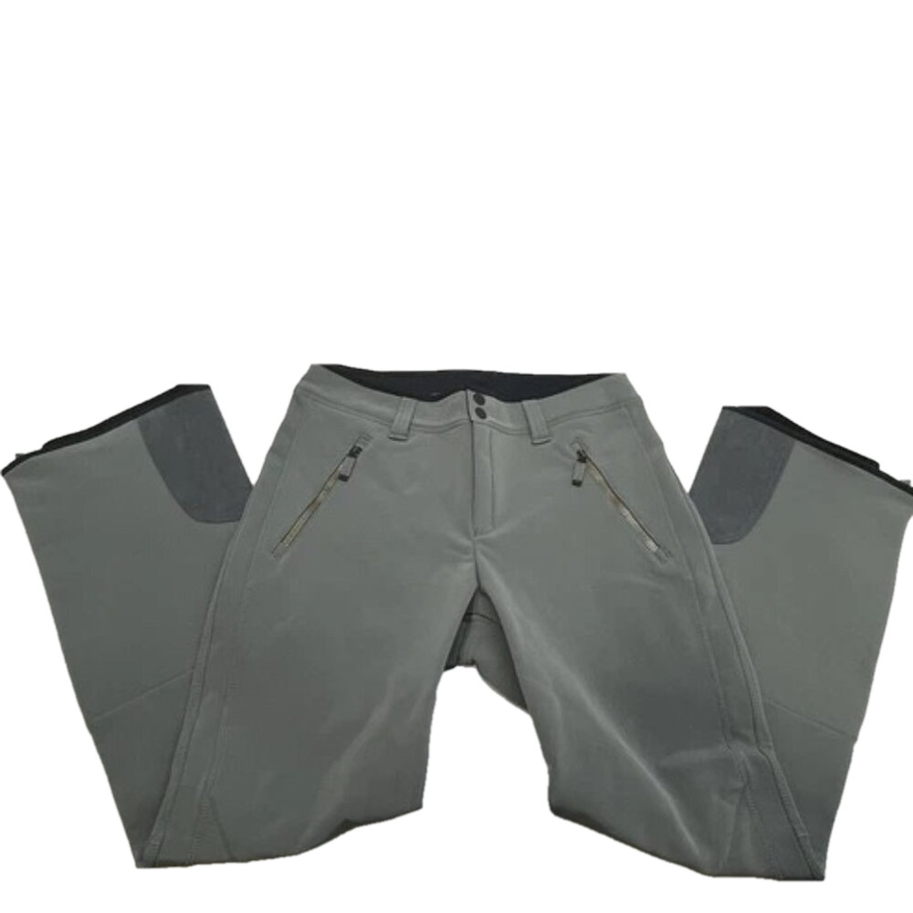 NEW FRAUENSCHUH Mens Ski Pants Steven Softshell Straight Cut Size 54/US 38" Grey